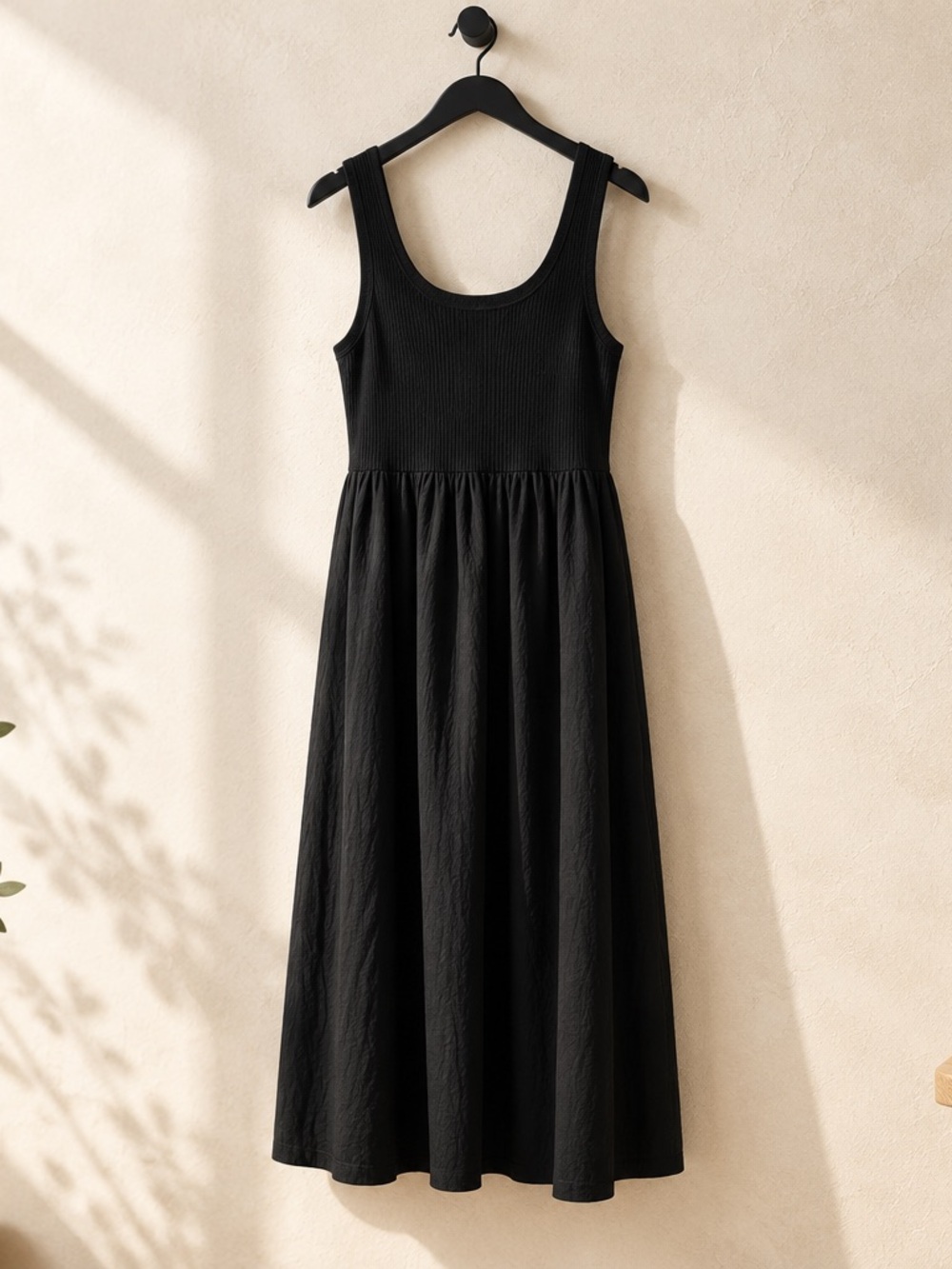 Nordstrom Signature Full Maxi Flowing Skirt Dress. Rayon Top Cotton Skirt. Sz XL